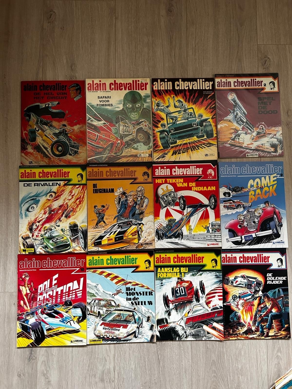 Alain Chevallier Stripboeken Collectie - 12 delen, Boeken, Meerdere stripboeken, Ophalen of Verzenden, Gelezen