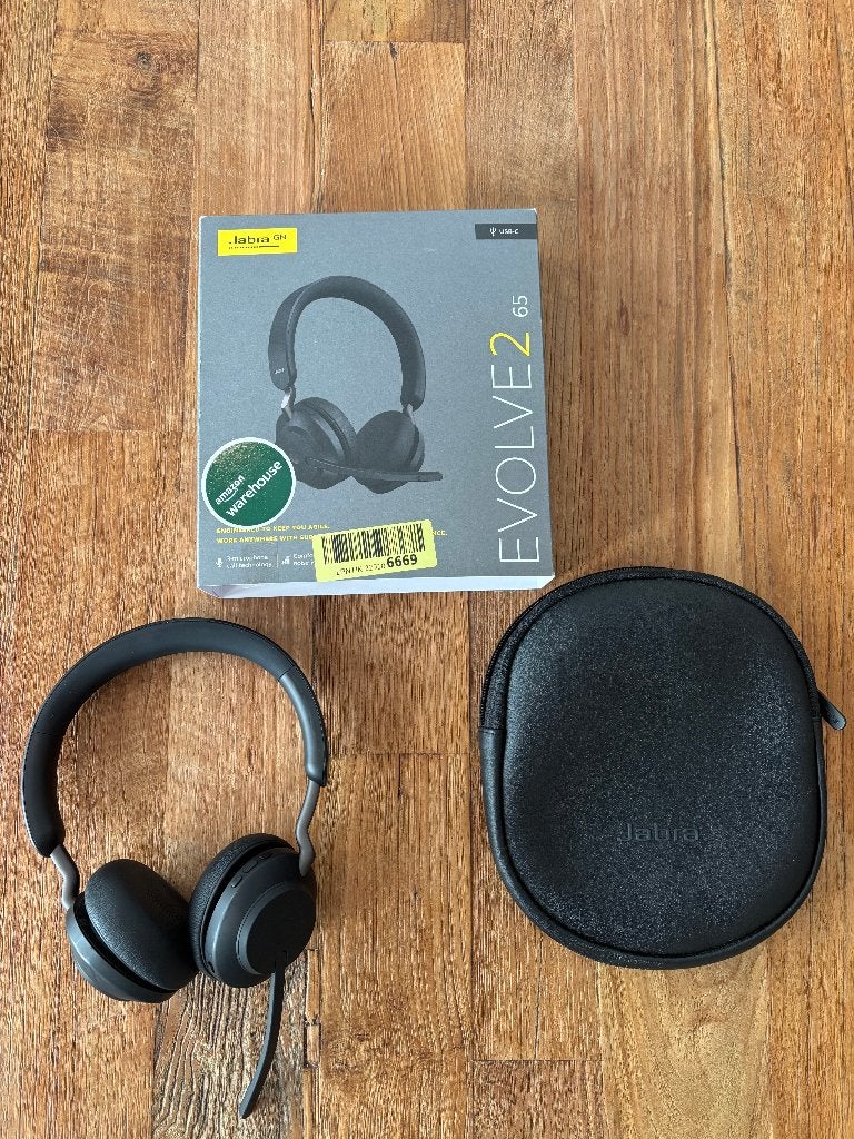 Jabra Evolve2 65 – Draadloze headset – zeer goede staat