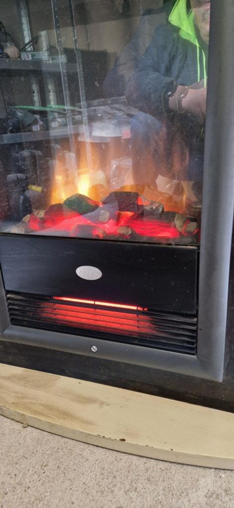EWT Optiflame Elektrische Haard - Model MZT20, Ophalen of Verzenden, Gebruikt, Vrijstaande haard, Elektrische haard