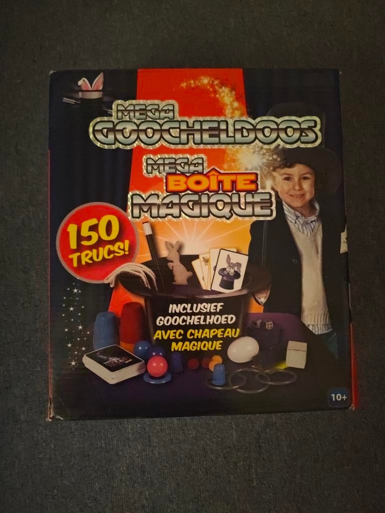 Mega Goocheldoos voor Kinderen - 150 Trucs!, Ophalen of Verzenden, Gebruikt, Jongen of Meisje