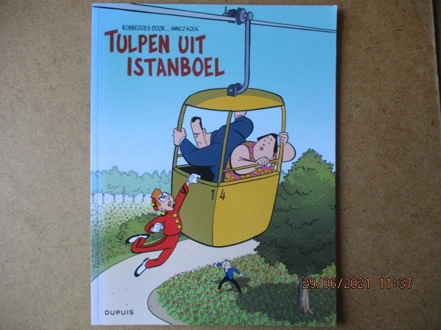 adv3857 robbedoes door, Eén stripboek, Ophalen, Gelezen