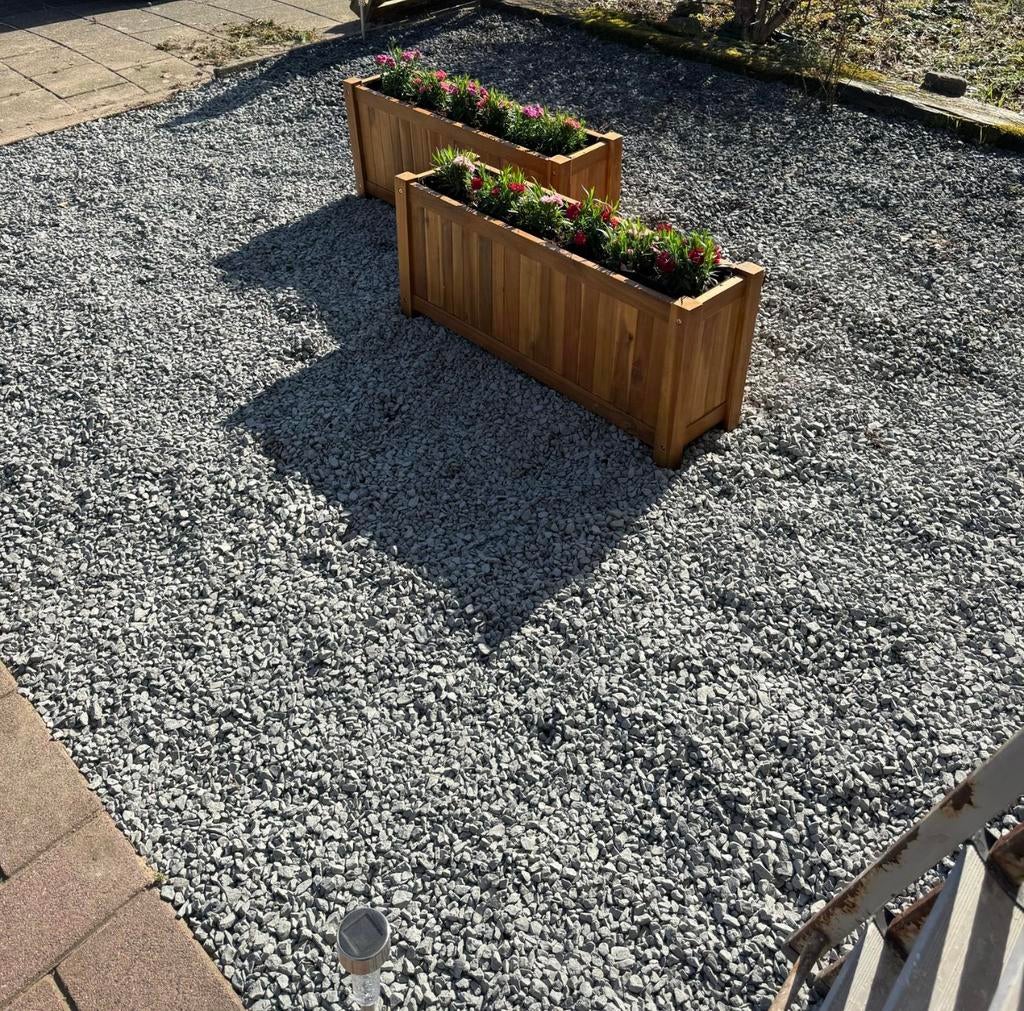 GRATIS SPOED Basalt steentjes grins 8-16mm ong 1200kg, Ophalen, Zo goed als nieuw, Composiet