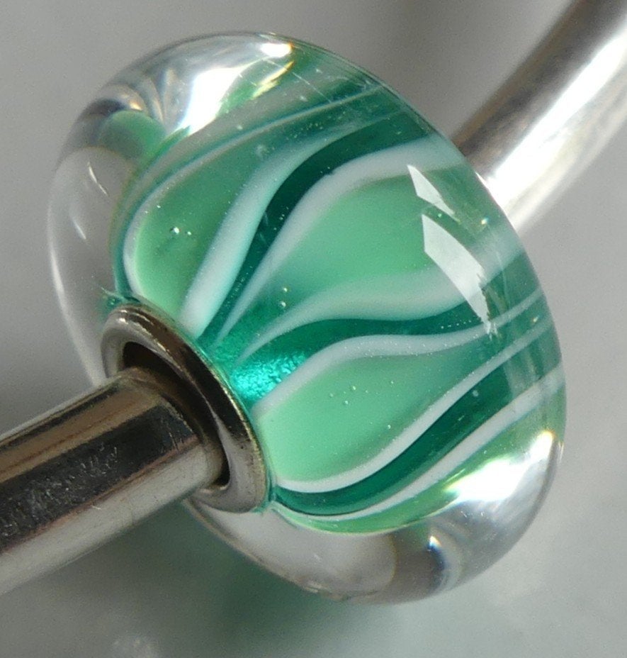 Trollbeads GROENE TULPEN, Sieraden, Tassen en Uiterlijk, Gebruikt, -, Verzenden, -