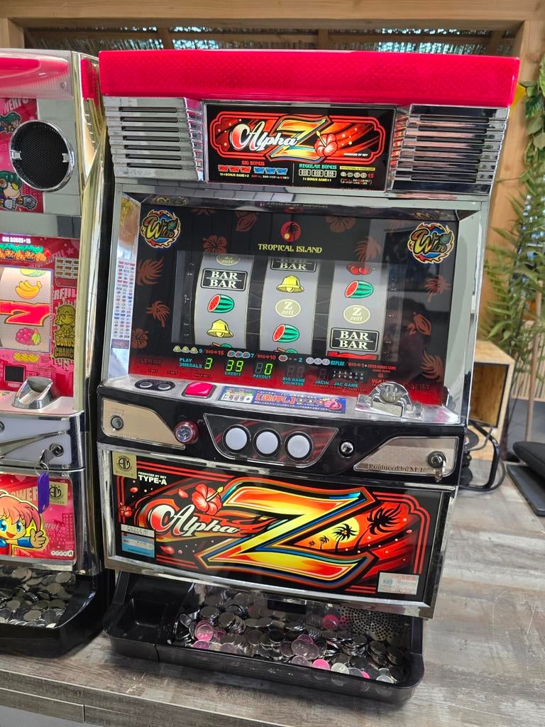 Originele Japanse gokkast, in perfect werkende staat., Verzamelen, Automaten | Gokkasten en Fruitautomaten, Ophalen