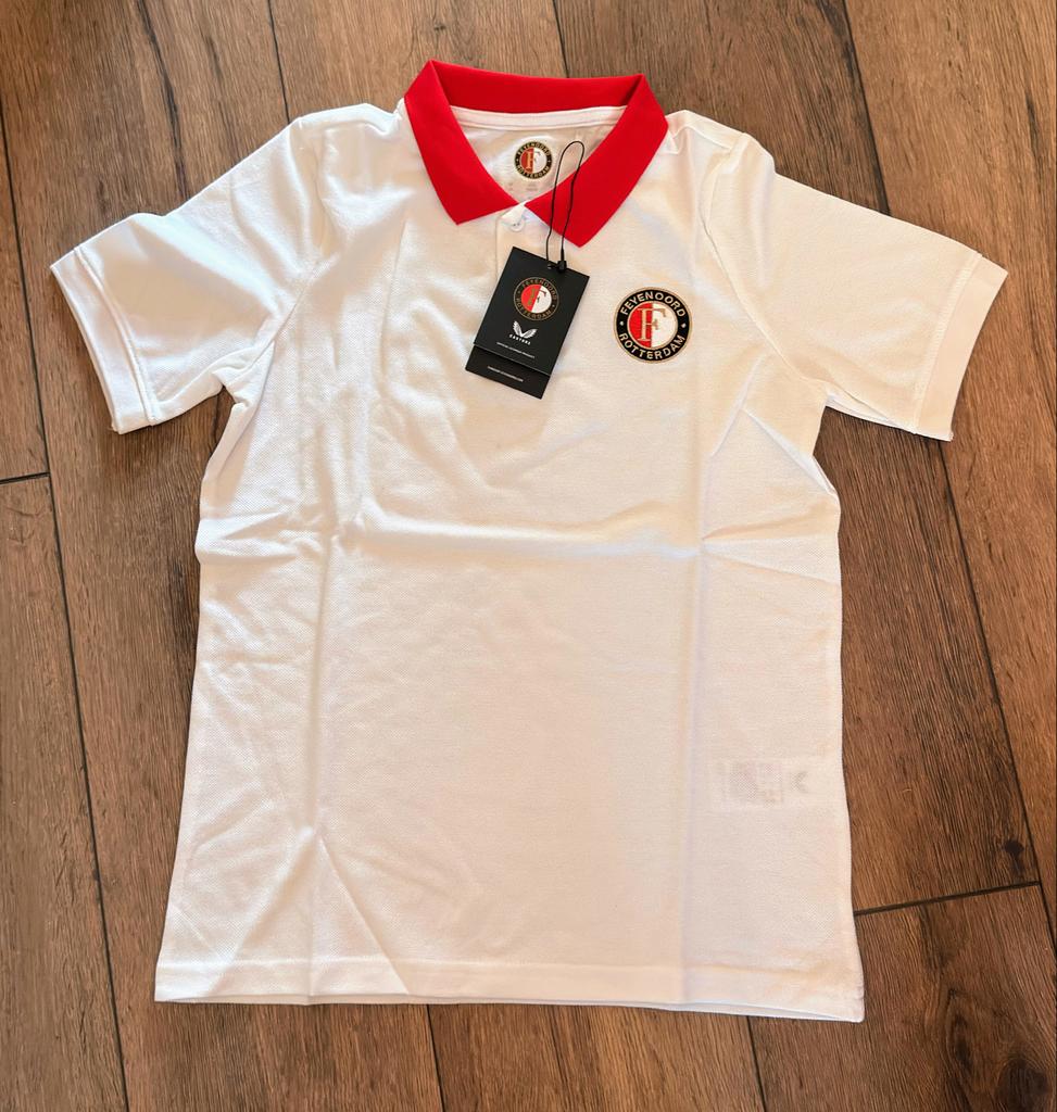 Nieuwe Feyenoord Polo Castore Maat 158 - Nieuw met kaartjes, Ophalen of Verzenden, Nieuw, Jongen of Meisje, Shirt of Longsleeve