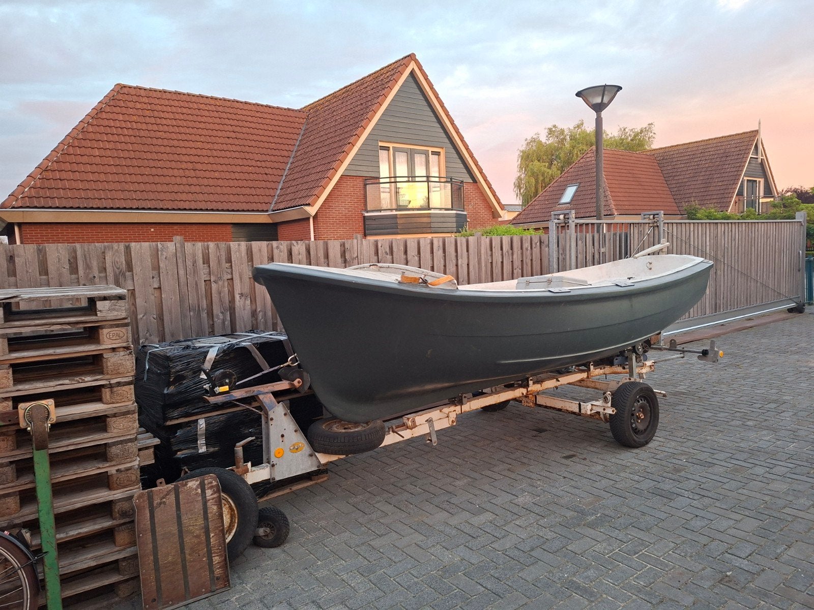 Gratis polyester boot sloep opknapper., Ophalen, Gebruikt, Overige typen