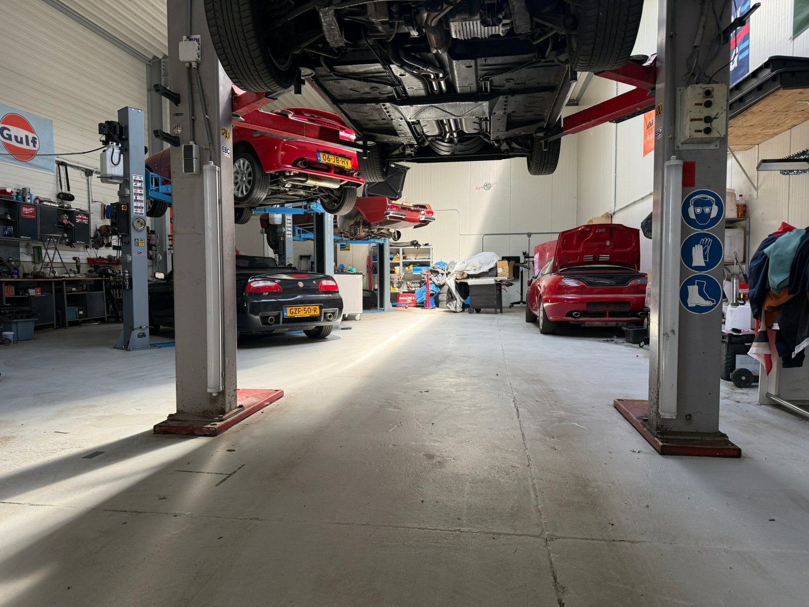 MGF MG F MGTF MG TF professioneel onderhoud en reparatie, Ophalen