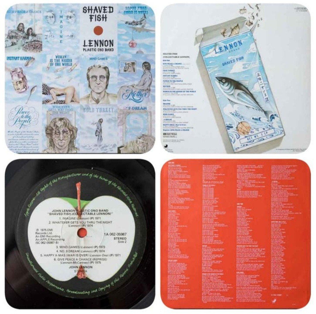 John Lennon & Plastic Ono Band - Shaved Fish 1975 VG+, Ophalen of Verzenden, Gebruikt, Overige formaten, Poprock