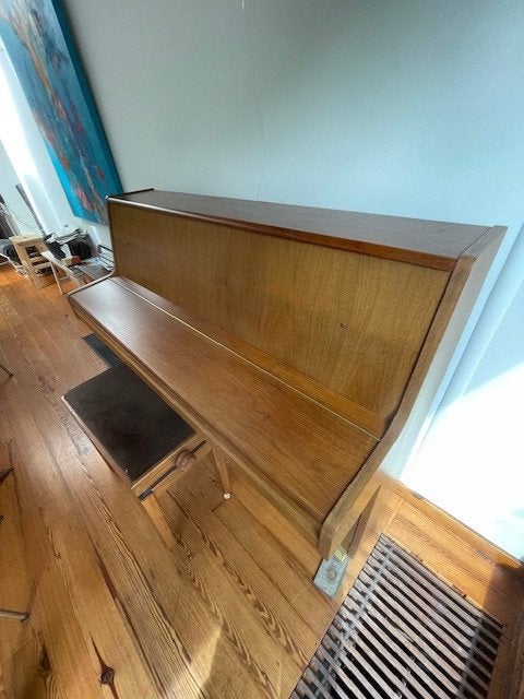 Samick Piano, Ophalen, Gebruikt, Bruin, Piano