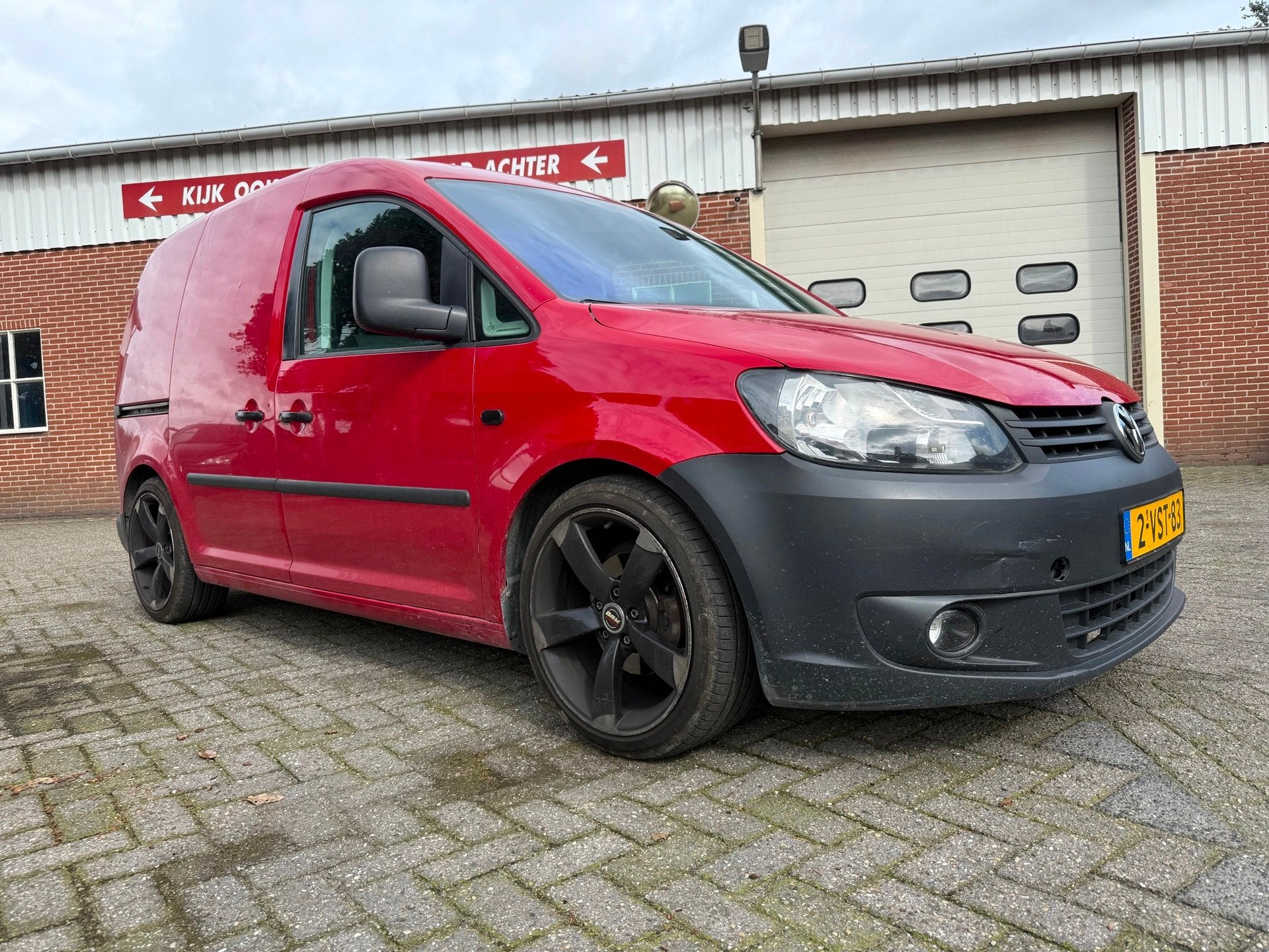 Volkswagen Caddy 1.6 TDI airco 140pk, Auto's, Voorwielaandrijving, Euro 5, Gebruikt, 4 cilinders