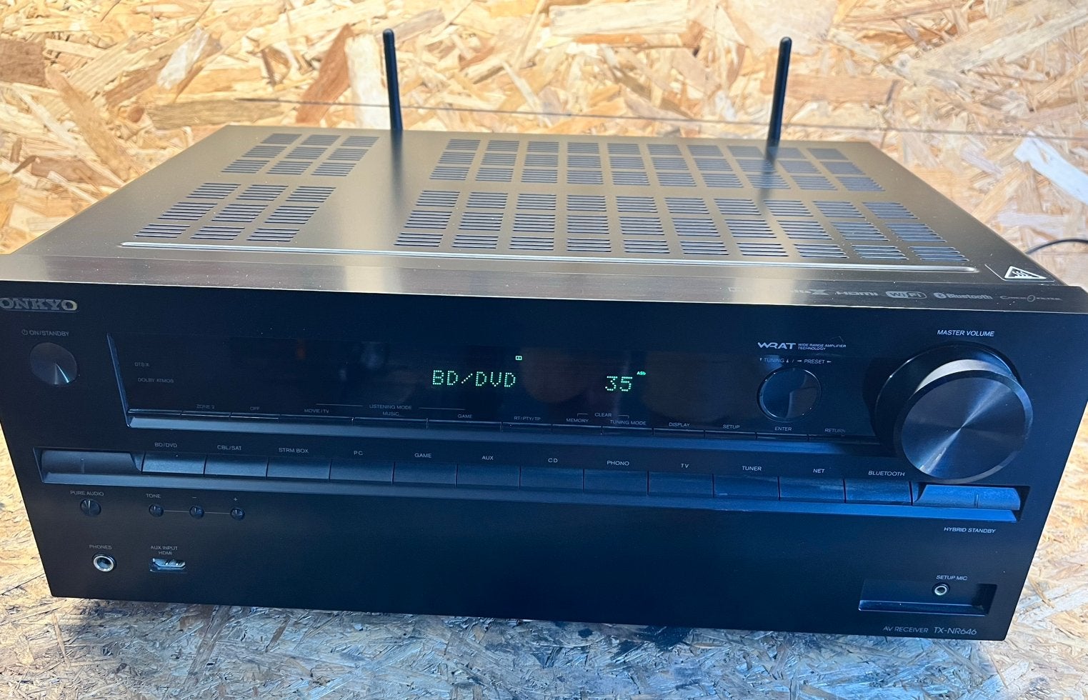 Onkyo TX-NR646 | 7.2 receiver | compleet, Ophalen, Gebruikt, 120 watt of meer, Onkyo