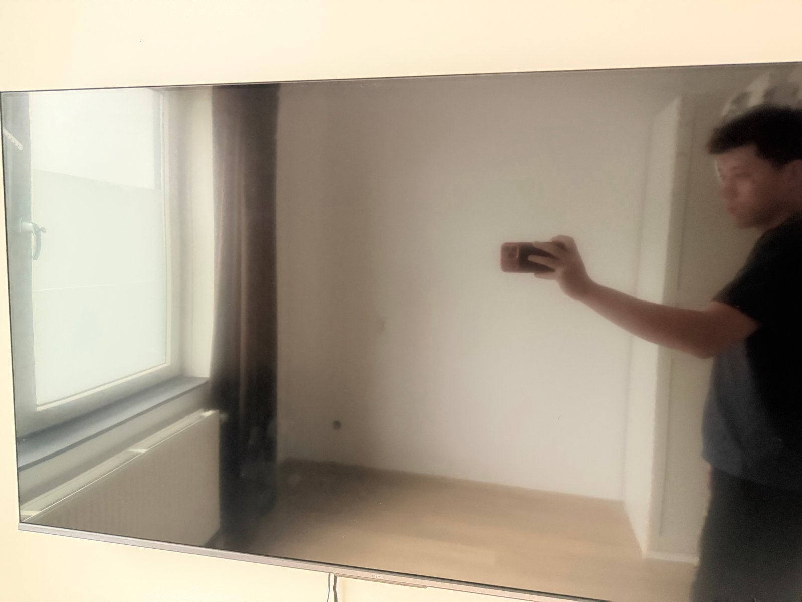 Sold——-TCL 55 inch Smart TV, QLED, 120 Hz, Zo goed als nieuw, 100 cm of meer