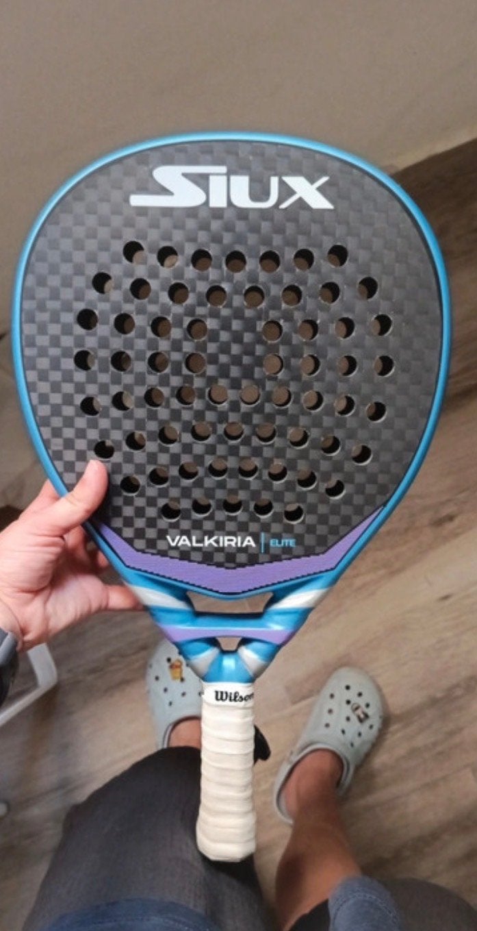 Top Deal: Siux Valkiria Elite Padelracket, Sport en Fitness, Ophalen of Verzenden, Zo goed als nieuw, Padelracket