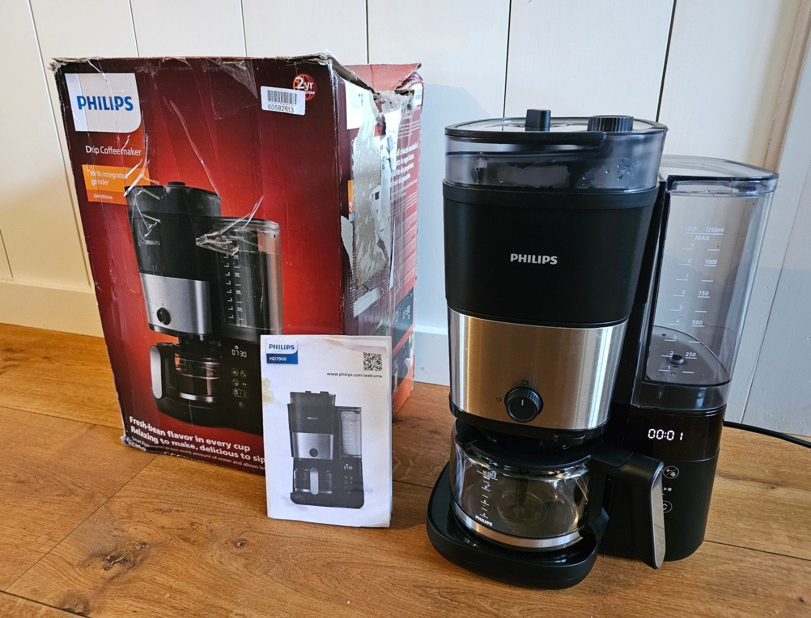 Philips All-in-1 koffiezetapparaat. HD7900/50. zgan, Witgoed en Apparatuur, Ophalen of Verzenden, Zo goed als nieuw, Koffiemachine