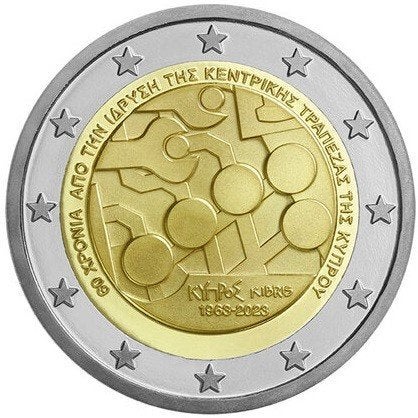 2 euro UNC - CYPRUS 2023, Postzegels en Munten, Munten | Europa | Euromunten, Ophalen of Verzenden, Cyprus, 2 euro, Losse munt