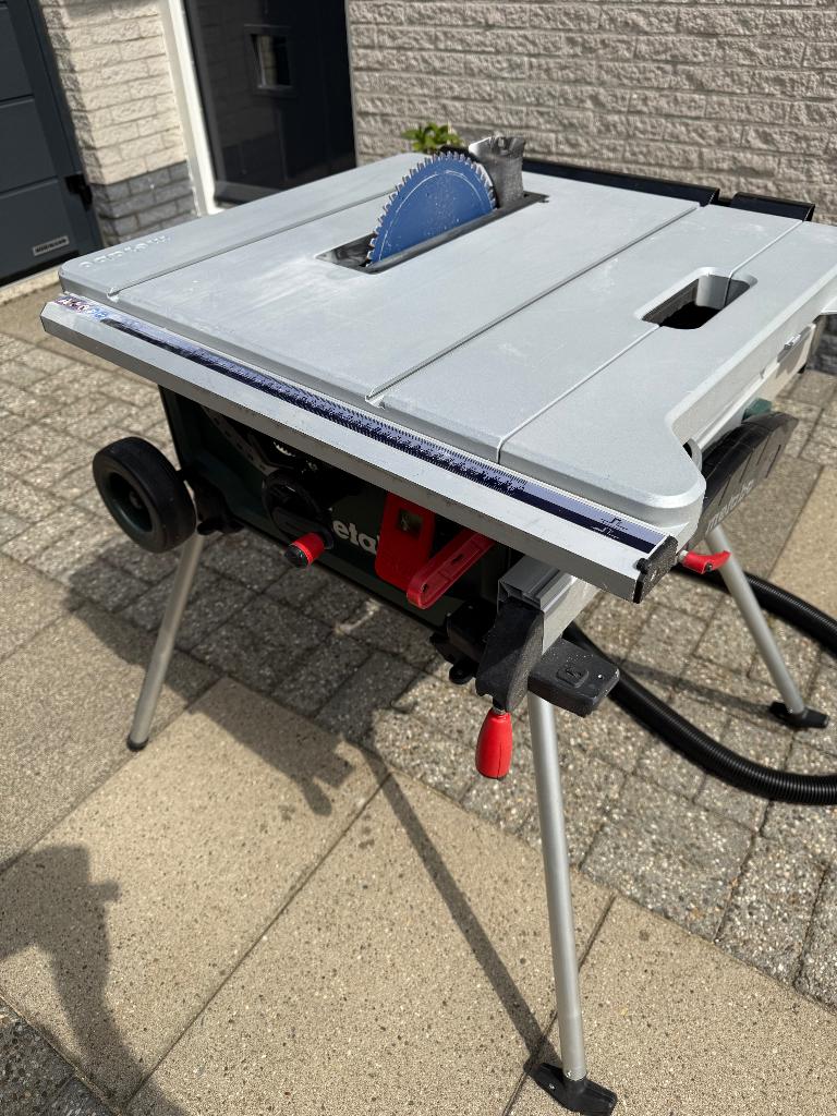 Metabo TS 254 Zaagtafel, Doe-het-zelf en Verbouw, Gereedschap | Zaagmachines, Ophalen, Gebruikt, Cirkelzaag, 70 mm of meer