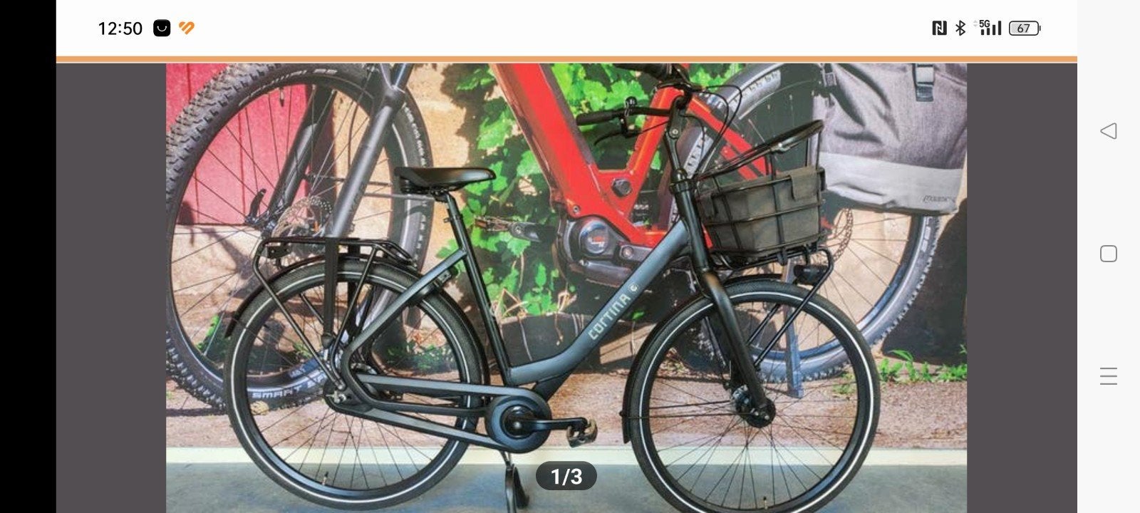Cortina Common damesfiets - Zo goed als nieuw - maat 57, Ophalen of Verzenden, Zo goed als nieuw, Overige merken, Versnellingen