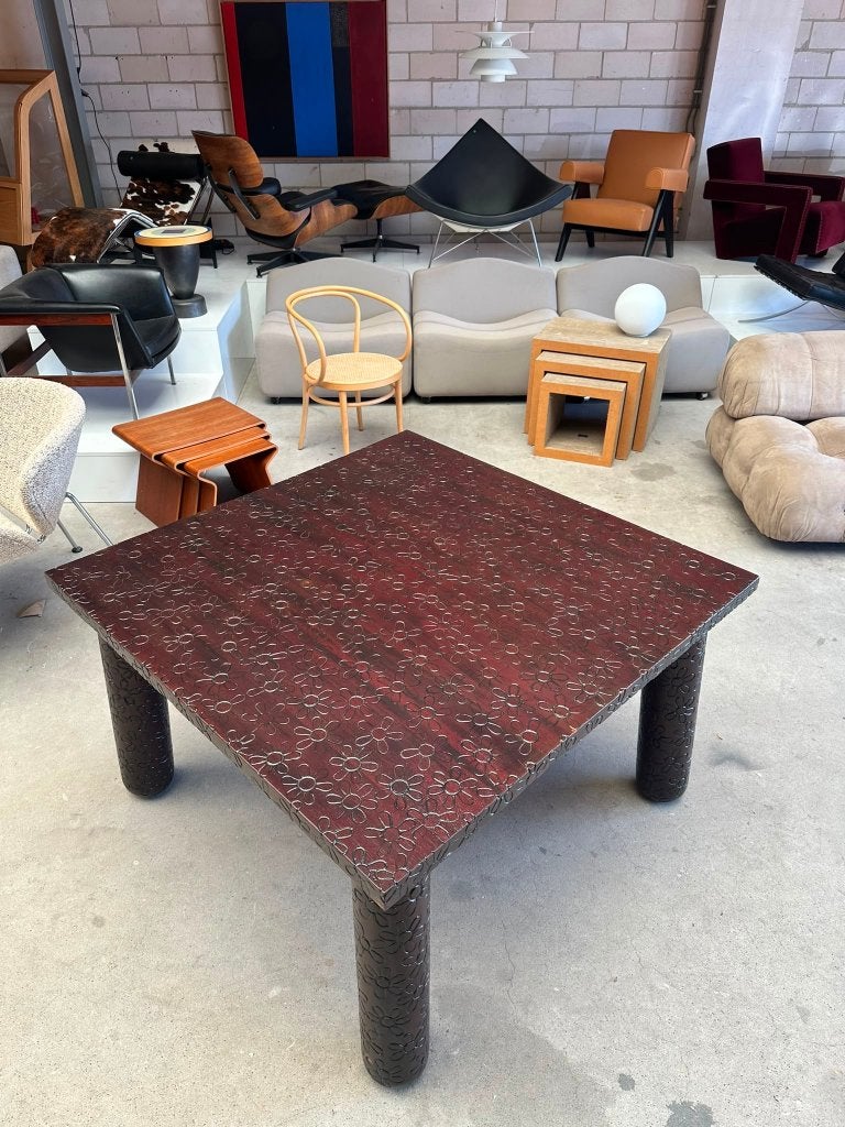 Moooi Flowers table by Marcel Wanders limited edition, Ophalen, Gebruikt, Vierkant, X