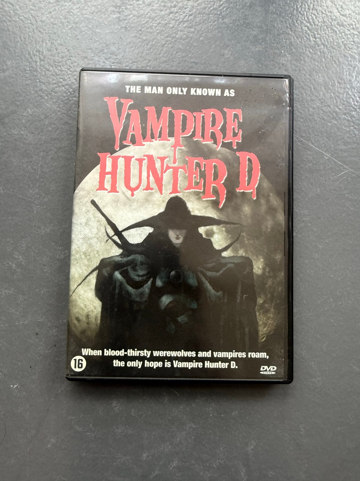 Vampire Hunter D DVD - Anime Klassieker, Gebruikt, Anime (Japans), Ophalen of Verzenden, Tekenfilm