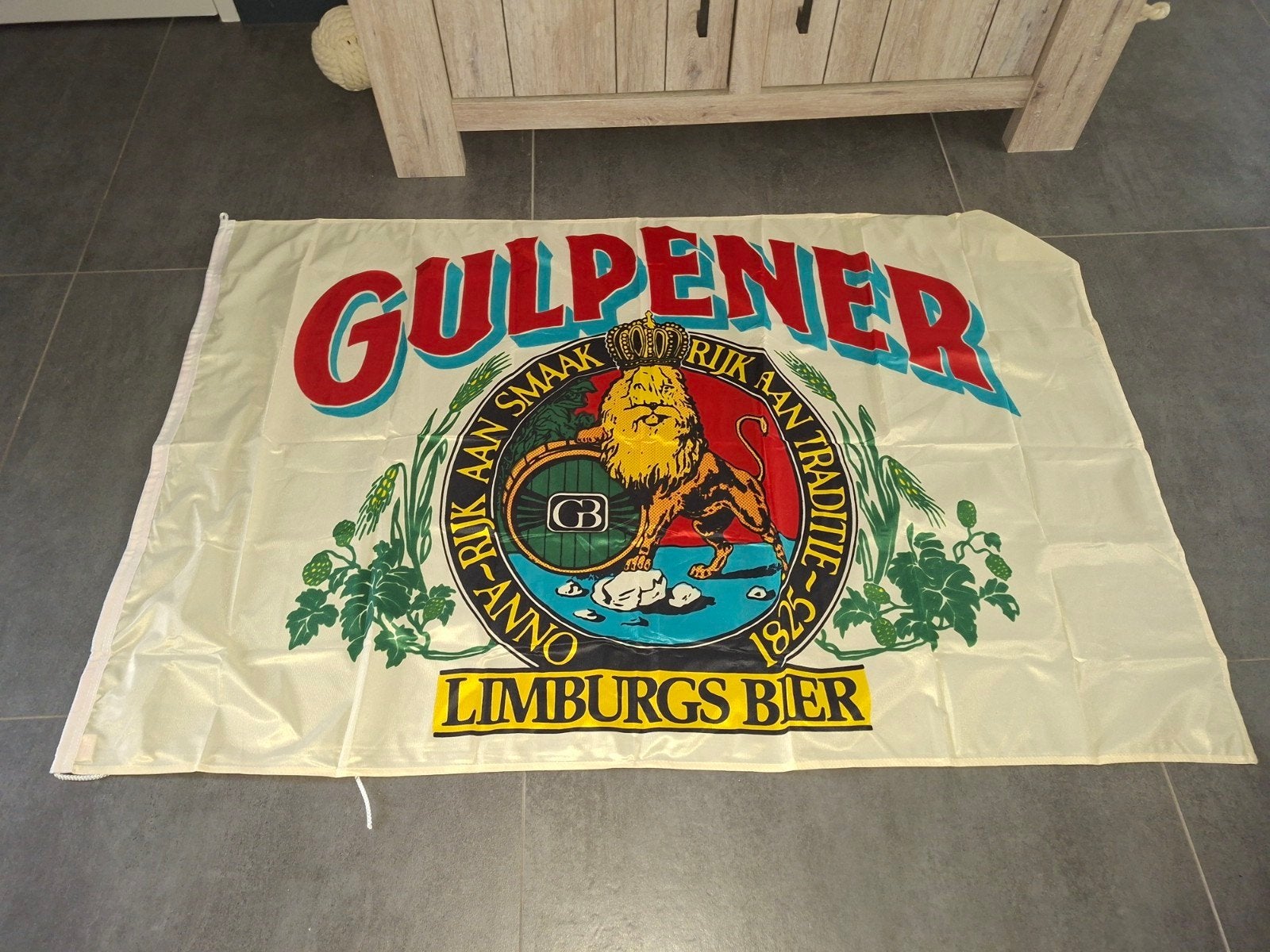 gulpenner vlag, Ophalen of Verzenden, Zo goed als nieuw, Reclamebord