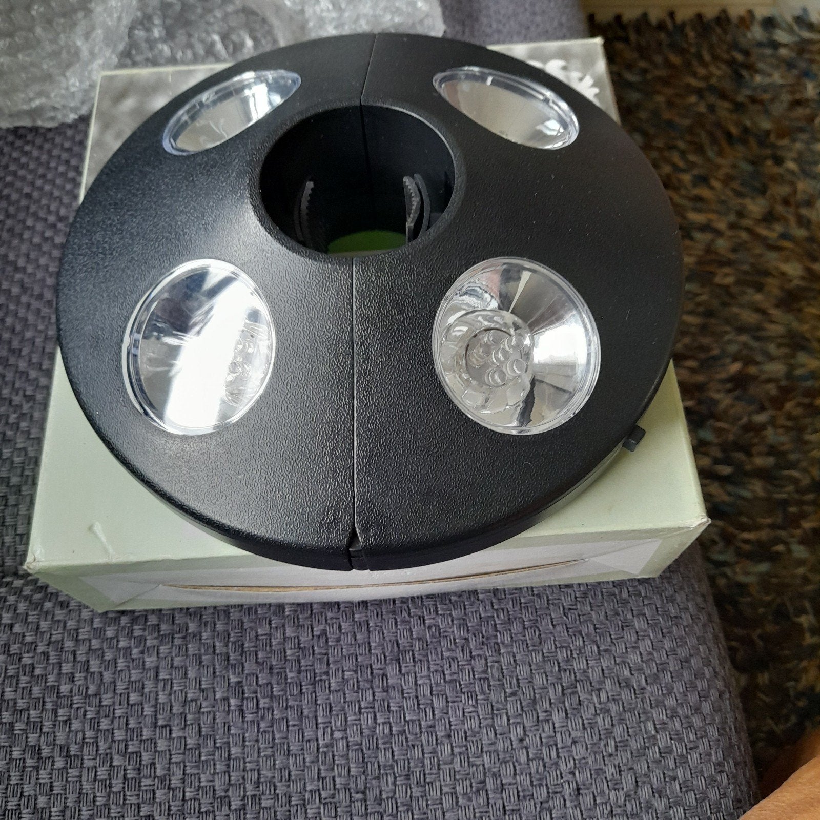 LED parasollamp voor buiten - Nieuw in doos, Kunststof, Minder dan 50 watt, Overige typen, Ophalen of Verzenden