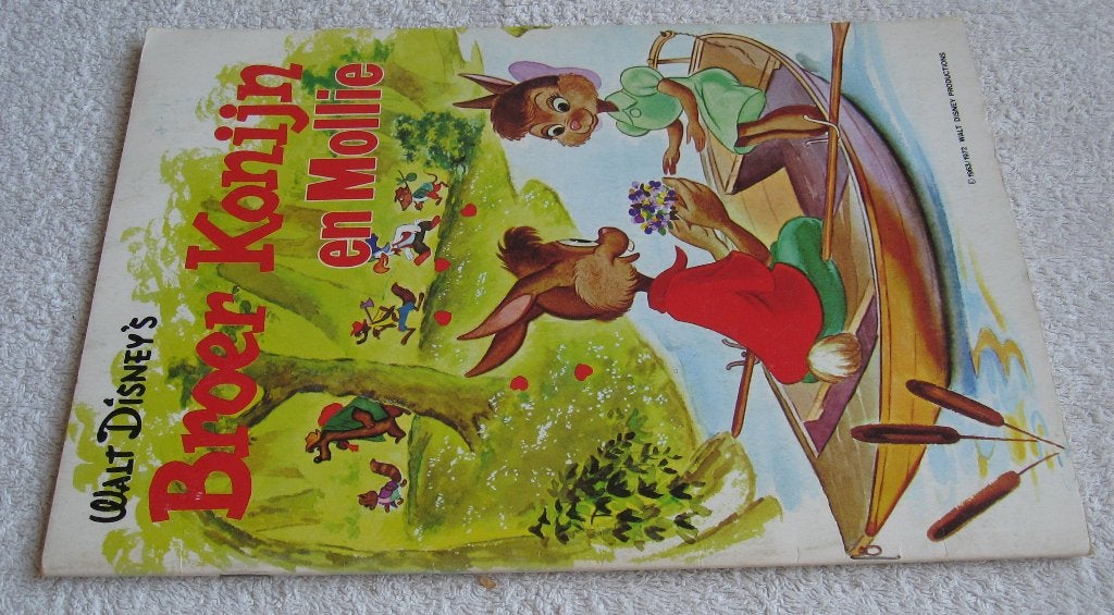 Walt Disney - Broer Konijn en Mollie (1963-1972), Verzamelen, Ophalen of Verzenden, Overige figuren, Gebruikt, Overige typen