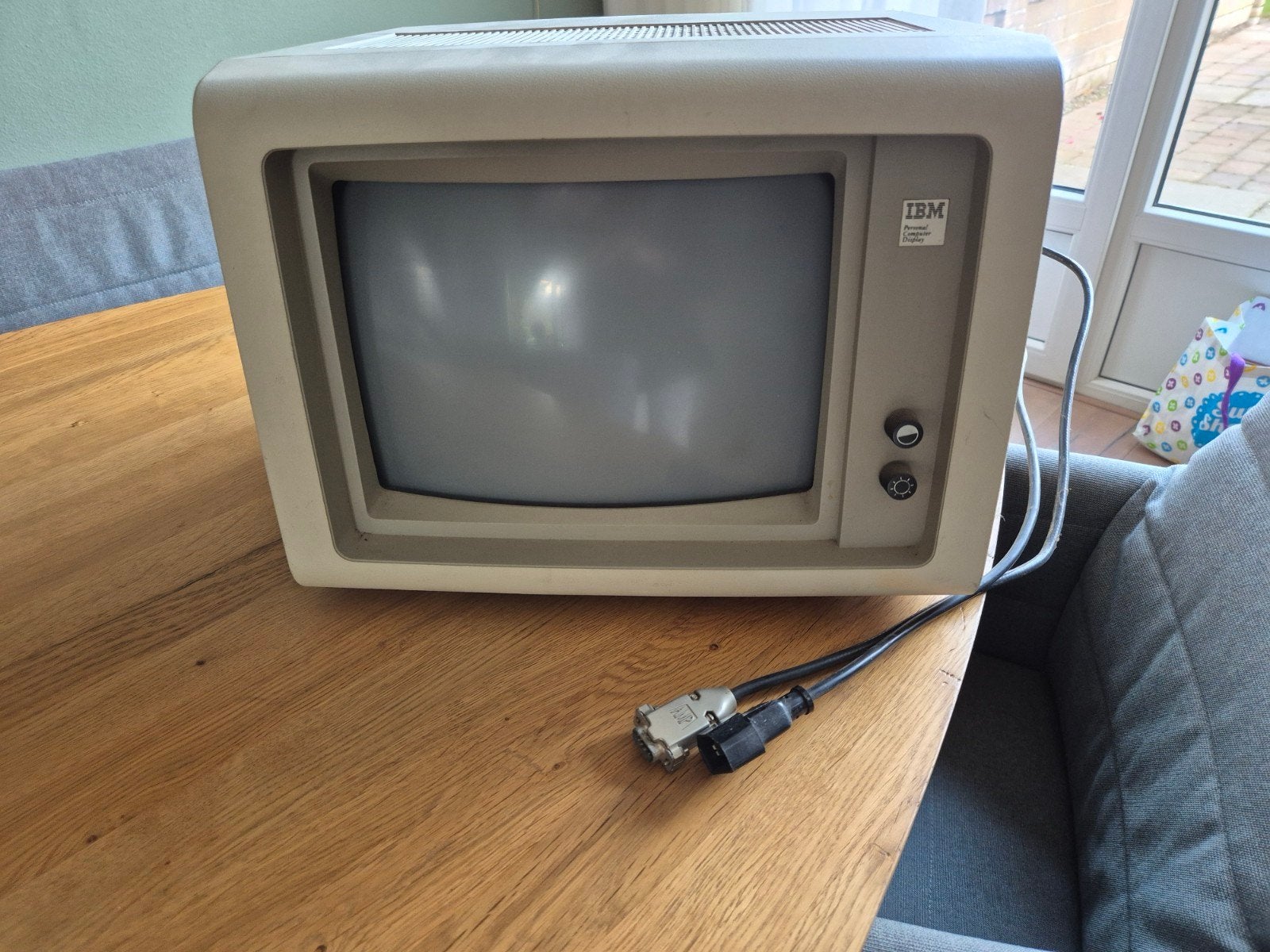 IBM 5151 Monitor - Vintage Monochrome Display, Computers en Software, Ophalen, Gebruikt, Overige typen, IBM