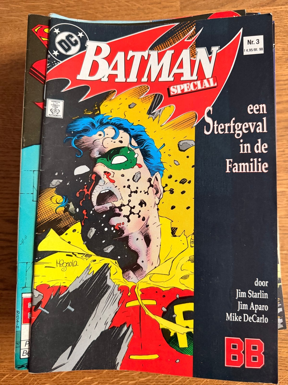 Grote collectie vintage stripboeken (DC, Marvel, Juniorpress, Boeken, Meerdere stripboeken, Verzenden, Gelezen