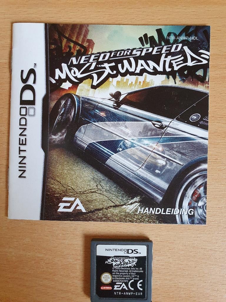 Need for Speed: Most Wanted - DS, Gebruikt, 1 speler, Racen en Vliegen, Ophalen of Verzenden