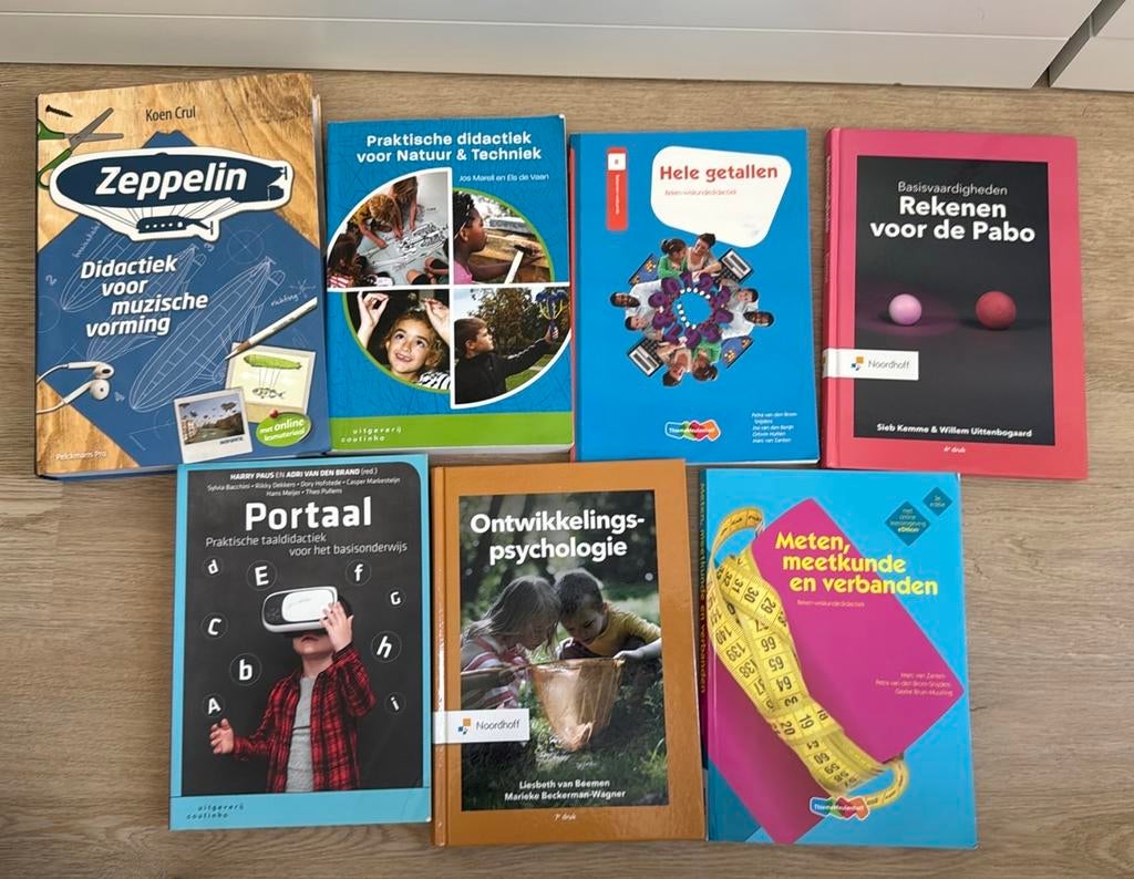 Diverse studieboeken voor Pabo/onderwijs, Boeken, Ophalen of Verzenden, Gamma, Gelezen, HBO