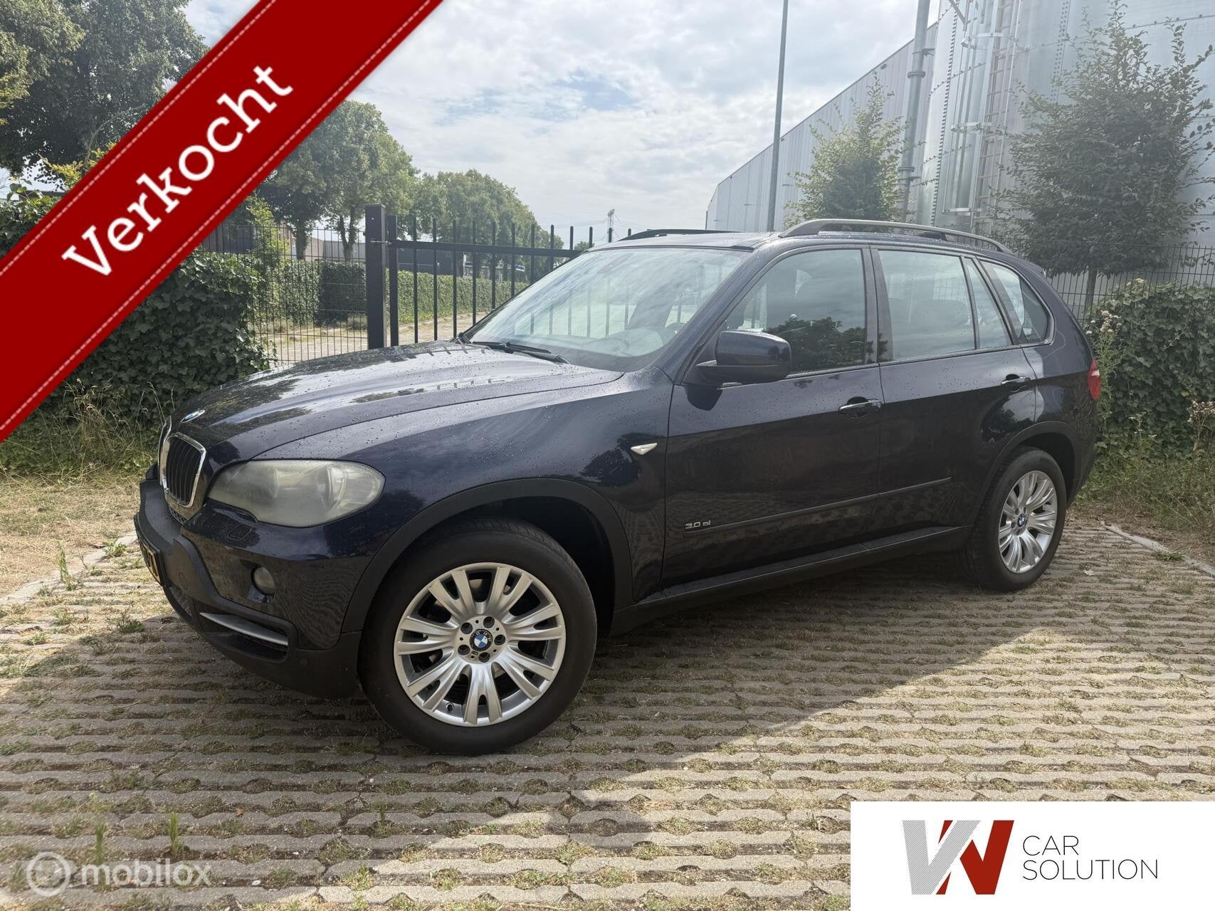 BMW X5 xDrive30i High Executive CLIMA STOELV XENON LEDER, Auto's, Gebruikt, X5, Automatische klimaatregeling, Blauw