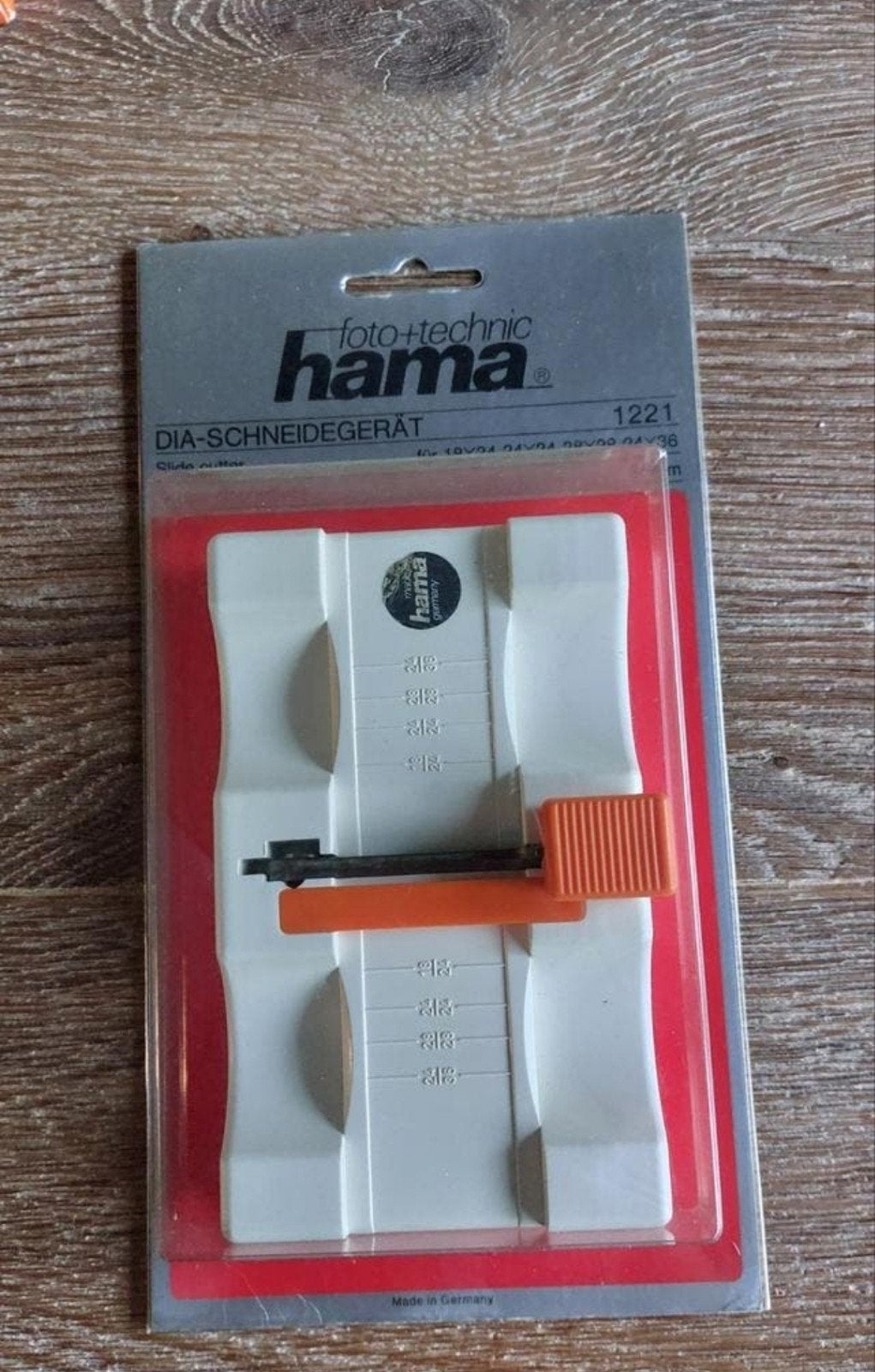 Dia snijder HAMA in originele verpakking, Ophalen of Verzenden, Gebruikt, Hama, Snijder
