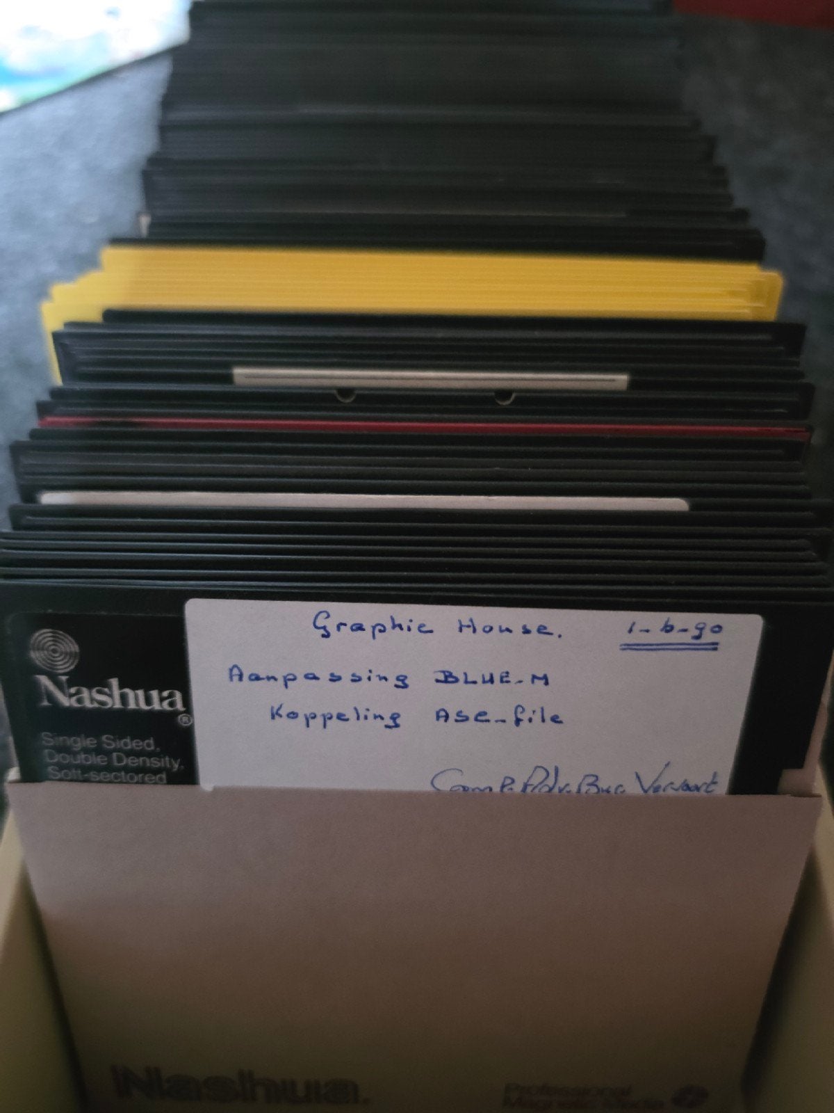 Partij 5.25 inch Floppy Disks (o.a. Turrican II, Zaxxon), Ophalen of Verzenden