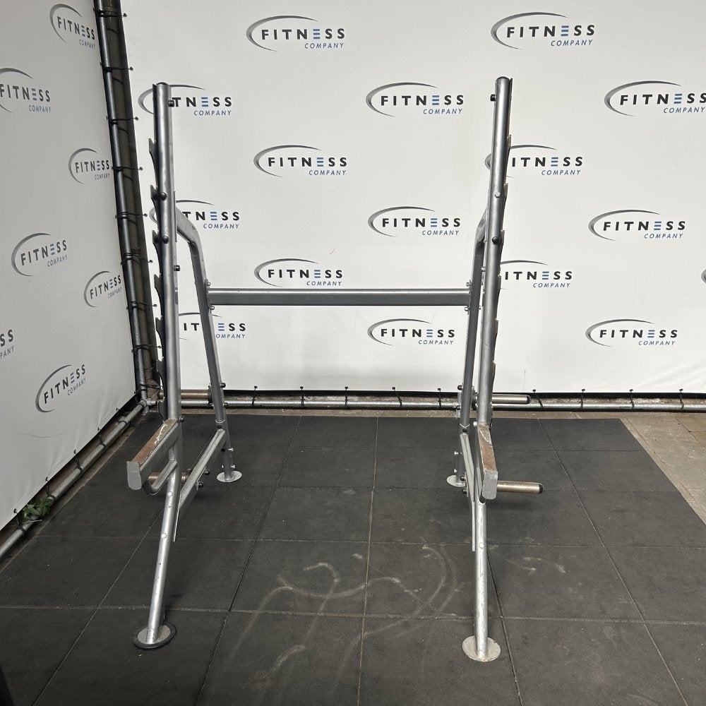 Half Rack – Grijs, Sport en Fitness, Fitnessmaterialen, Ophalen of Verzenden, Gebruikt, Benen, Overige typen