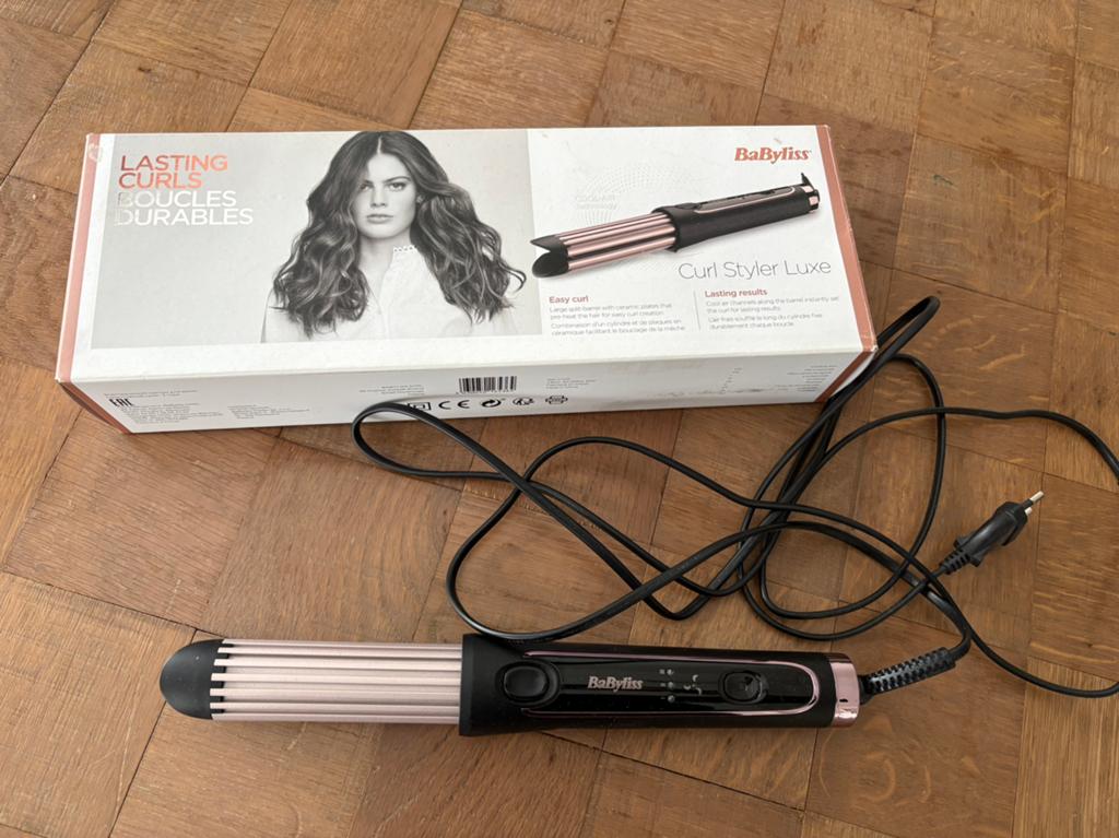 Babyliss curl styler luxe (bijna nieuw!), Ophalen of Verzenden, Nieuw, Haarverzorging