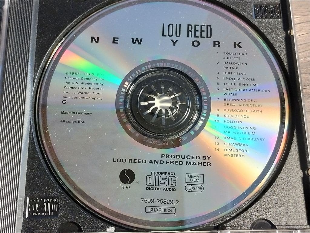 Lou Reed - New York, Ophalen of Verzenden, Zo goed als nieuw, Poprock