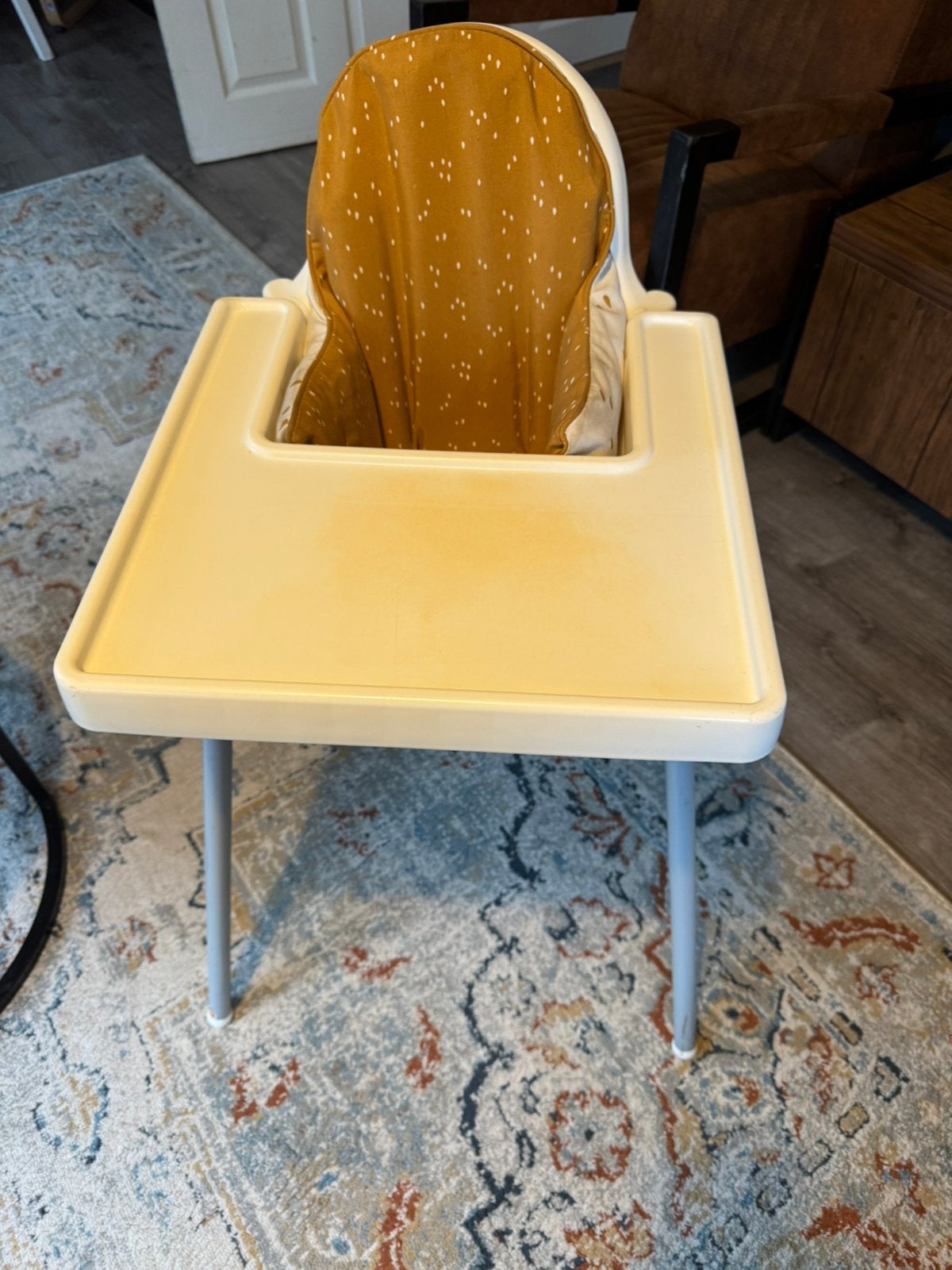Ikea kinderstoel inclusief stoelverkleiner, Ophalen, Gebruikt, Overige typen, Stoelverkleiner