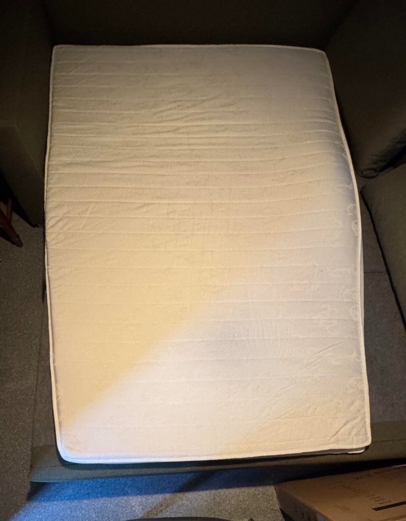 Opdekmatras voor Frans bed, Ophalen, Zo goed als nieuw