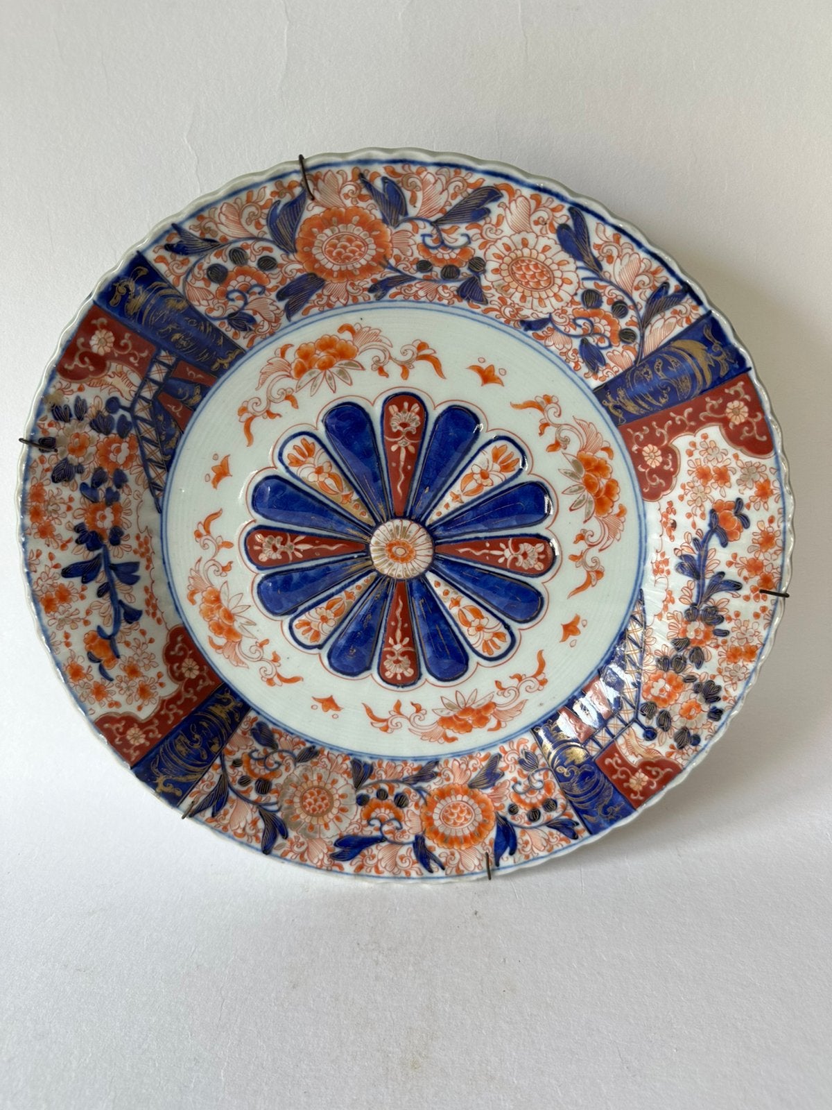 Antieke Japans Imari Schotel Meij periode 1868-1912  Fuku, Ophalen of Verzenden