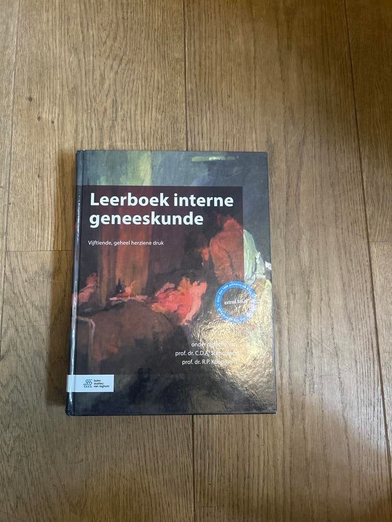 Leerboek Interne Geneeskunde - Vijftiende, druk, Boeken, Ophalen of Verzenden, Beta, Zo goed als nieuw, WO