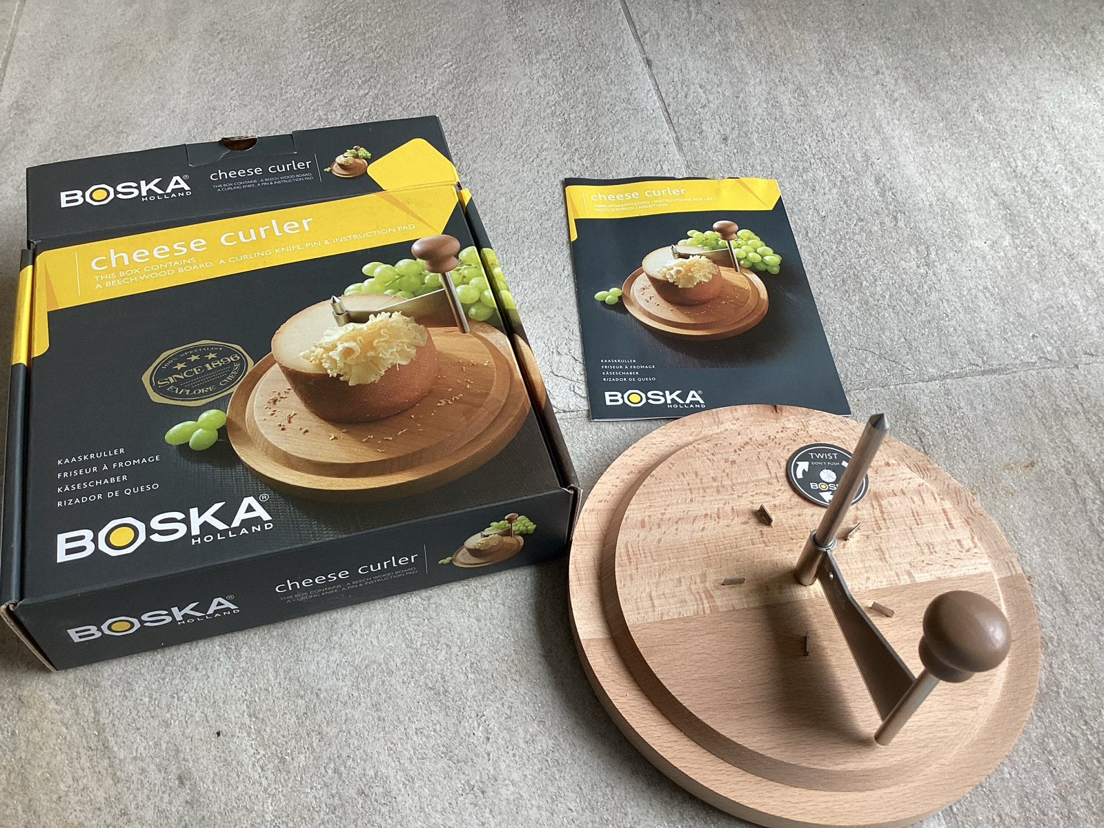 Boska Kaaskruller - Zo goed als nieuw, Ophalen, Overige typen, Hout, Zo goed als nieuw