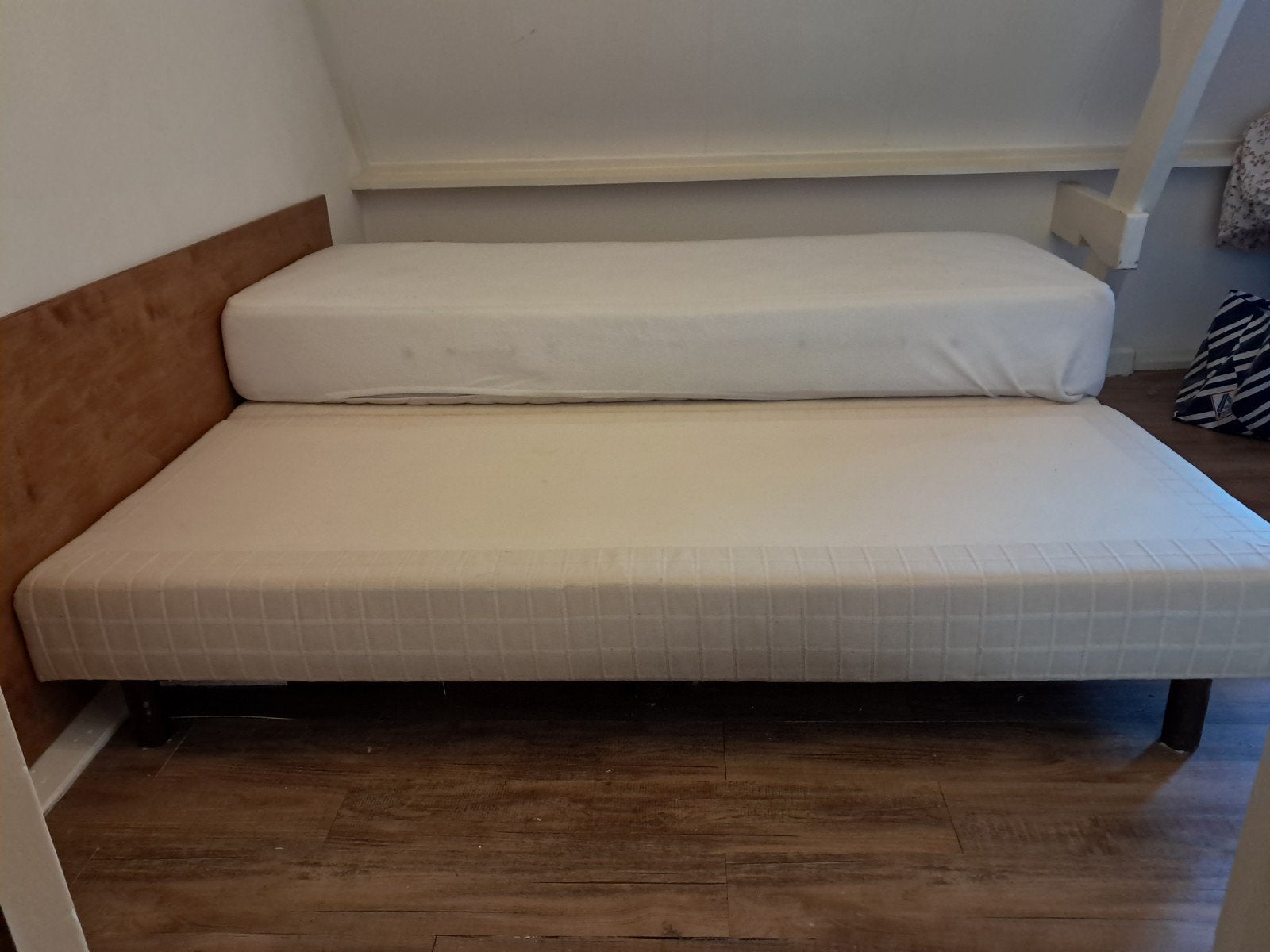 Boxspring onderstel Jan des Bouvrie, Ophalen, Gebruikt, Tweepersoons, 160 cm