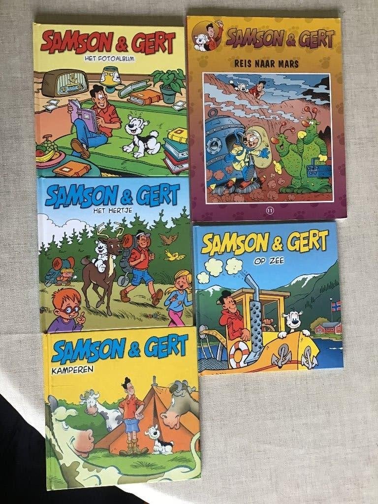 5 uitgaves Samson en Gert, Ophalen of Verzenden, Gelezen, Fictie algemeen
