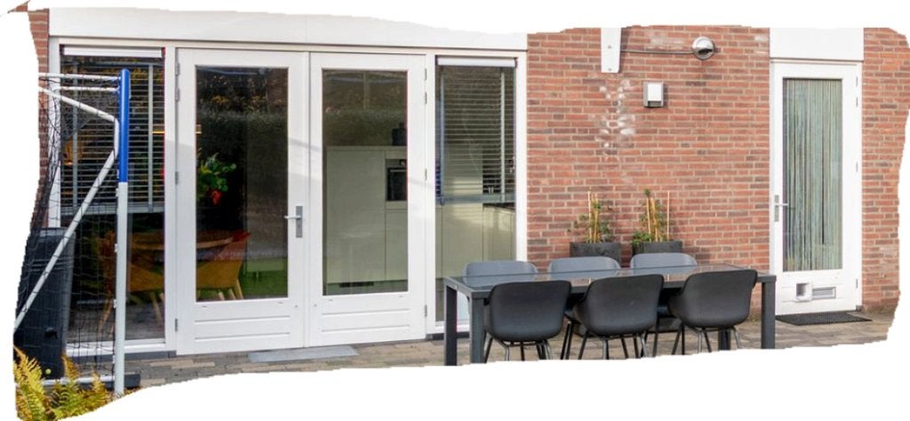Houten gevelkozijnen / buitendeur, Ophalen, Glas, 120 cm of meer, 215 cm of meer