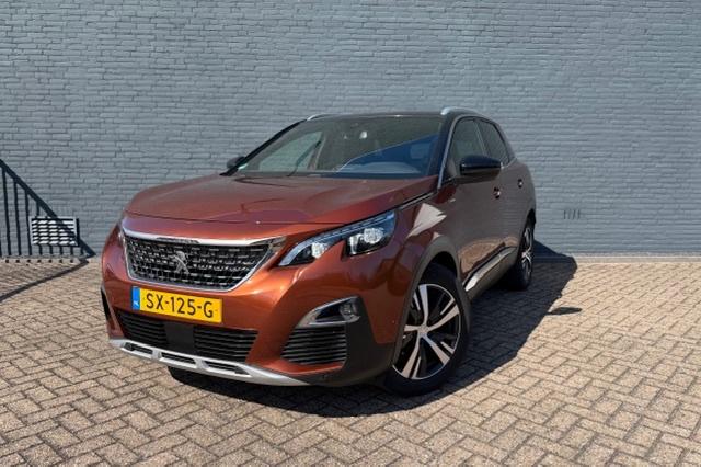 Peugeot 3008 1.6 e-THP GT Line 165PK - PANO-TREKHAAK, Auto's, Peugeot, Automaat, 4 cilinders, Bruin, Origineel Nederlands