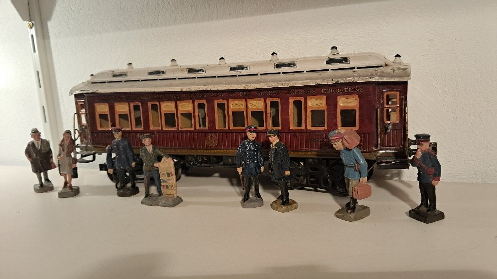 Marklin spoor 1 zeldzame CIWL slaapwagen inrichting 1920-29, Ophalen of Verzenden