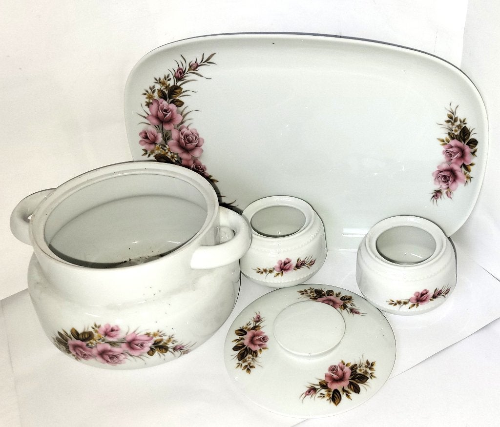 Vintage royal schwabap schotel, potten retro, Ophalen of Verzenden