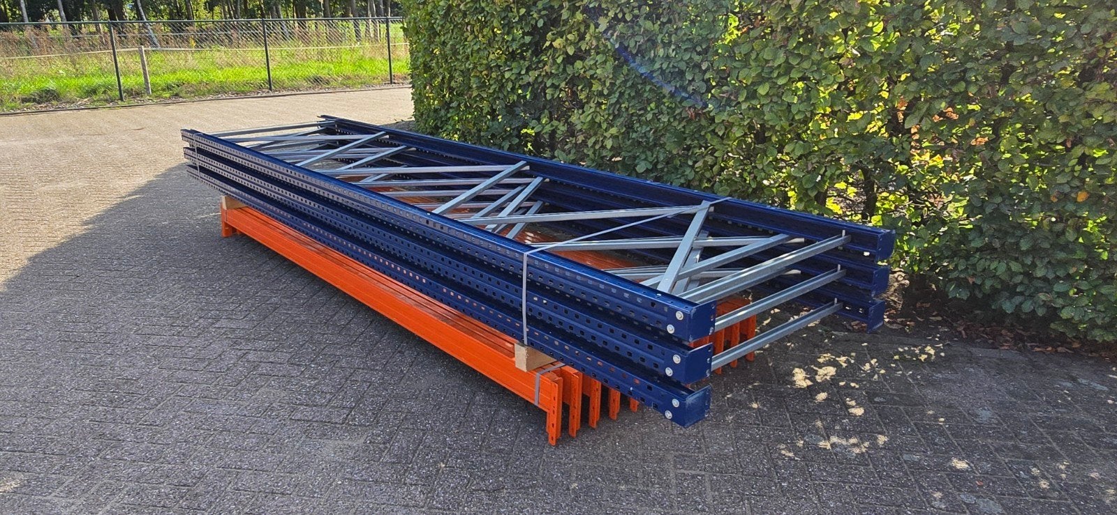 13,7 meter kimer palletstelling , magazijnstelling, Ophalen