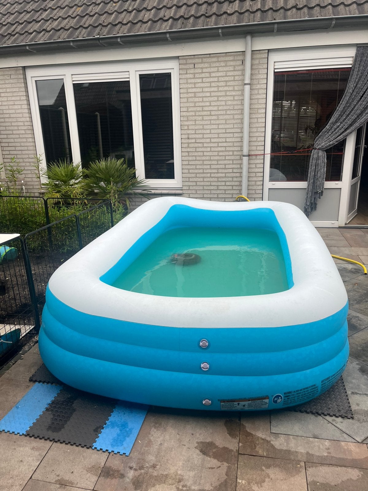 Opblaasbaar zwembad, Ophalen of Verzenden, Zo goed als nieuw