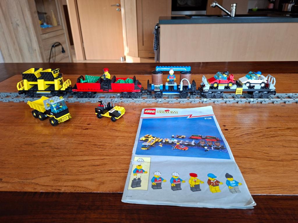 LEGO TREIN 2126 VINTAGE ZELDZAAM, Overige thema's, Lego, Ophalen of Verzenden, Zo goed als nieuw